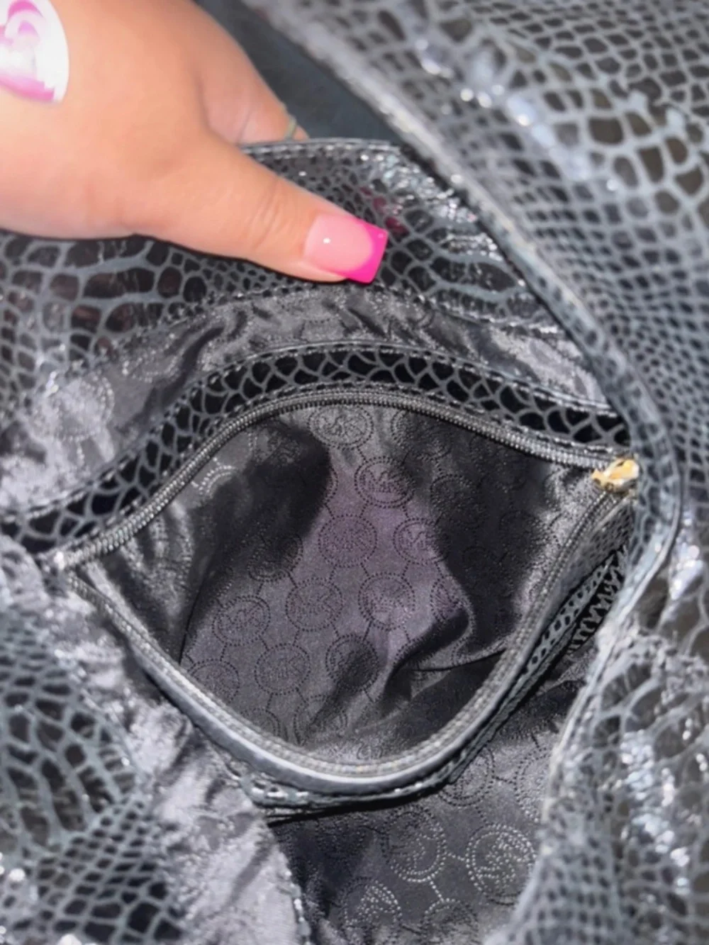 Vintage Black Micheal Kors Bag Purse